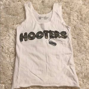 Hooters Uniform XS Troop Camo White Tank Authentic
